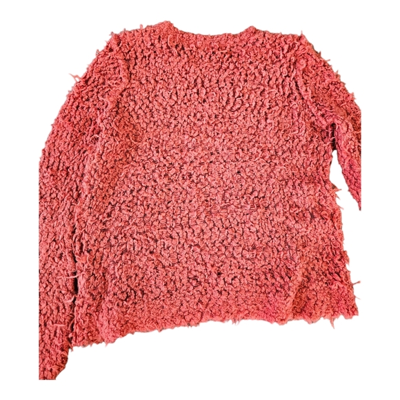 5/$25✨️ Free People Burnt Orange Wool Blend Knit Sweater Size Medium! EUC - Picture 4 of 6